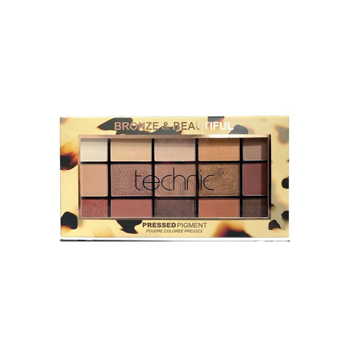 پالت سایه چشم 15 رنگ تکنیک Bronze & Beautiful