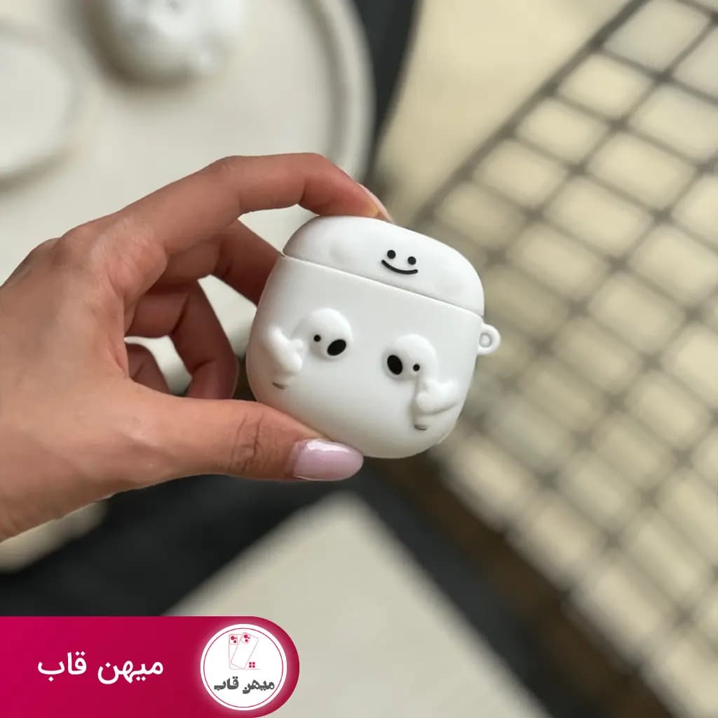 کاور ایرپاد سیلیکونی Airpods in Hands - کد (۲۴۲۸۵)
