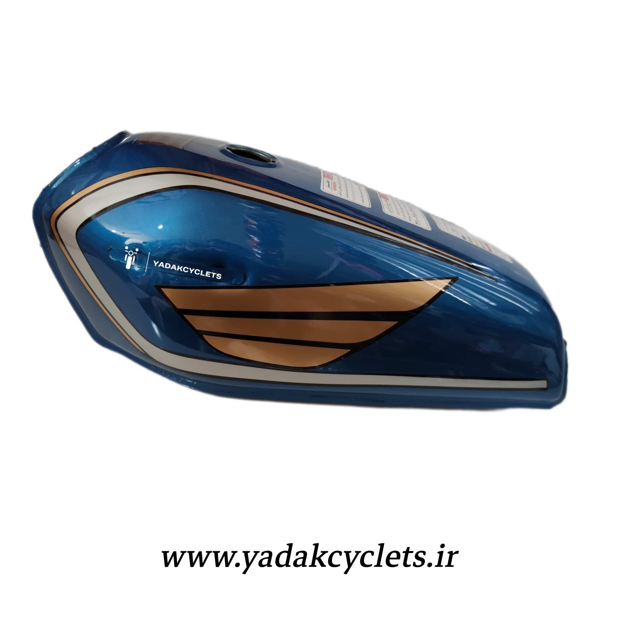 باک آبی پرطلایی