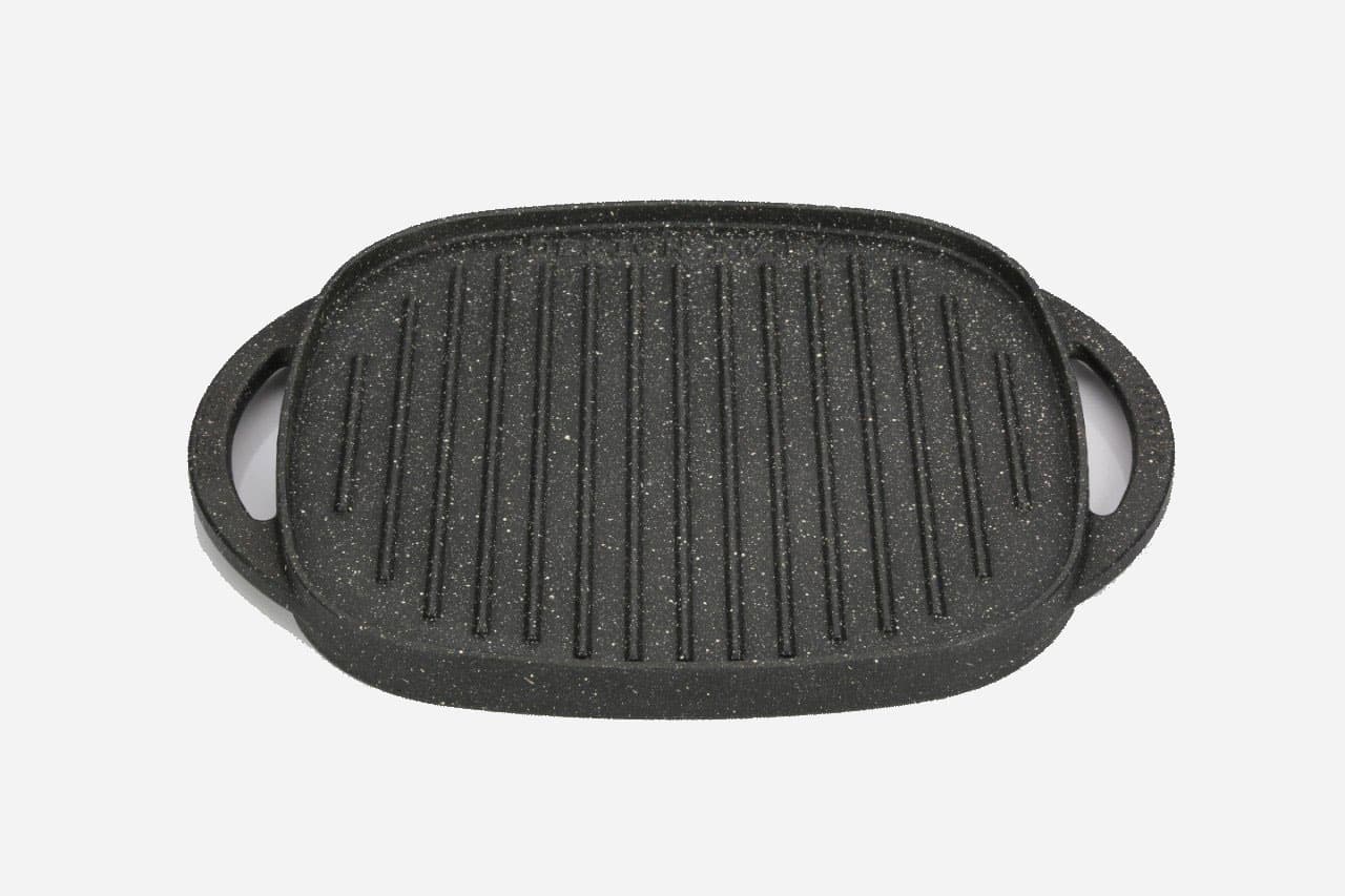 تابه گریل چدنی مربع بدون درب نیوهوم NH13-0052