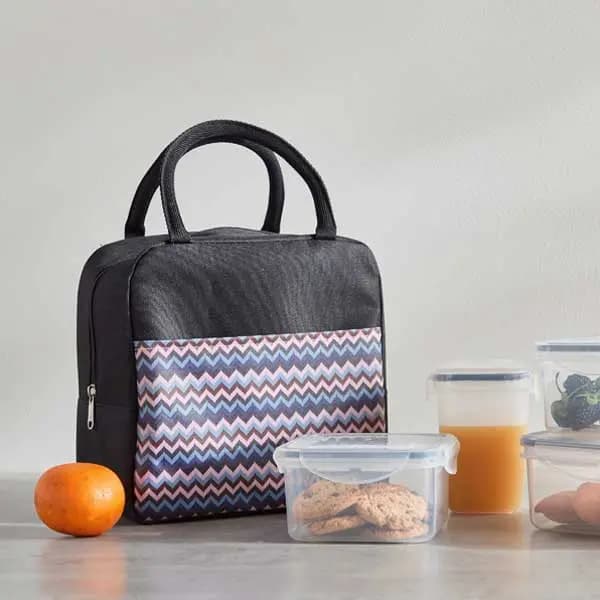 کیف غذا برند هوم سنتر مدل Trini با 4 ظرف درب دار نگهداری غذا