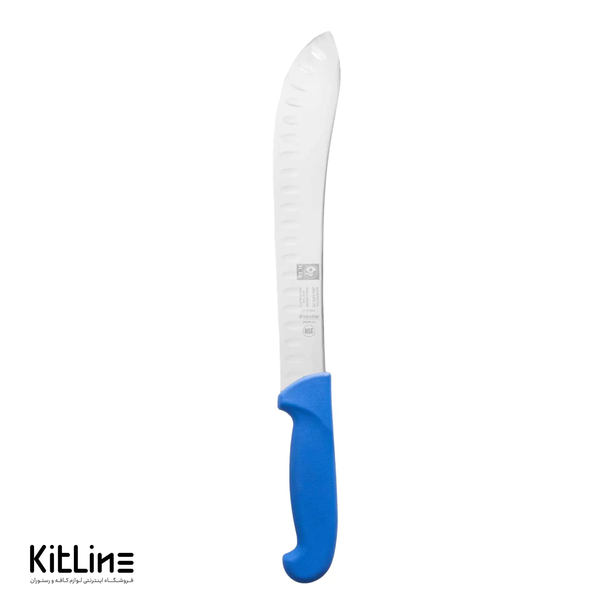 چاقو شمشیری ۲۵ سانتیمتری ایسل دسته آبی
