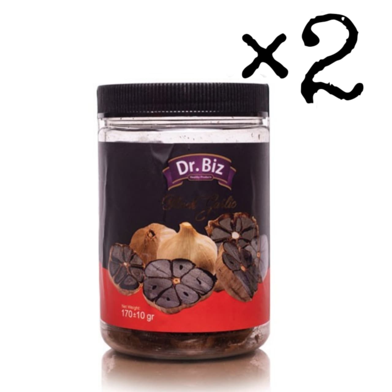 پک دو عددی سیر سیاه دکتر بیز 170 گرم