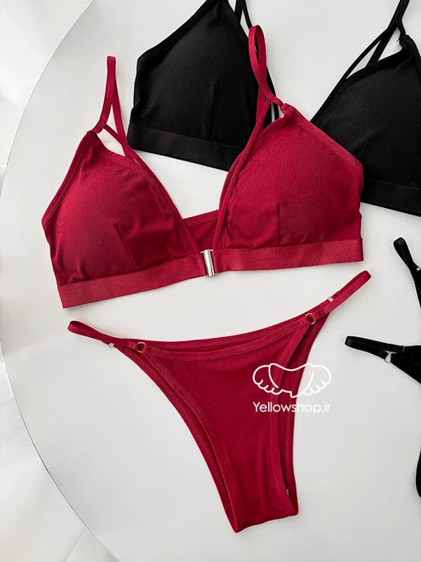 ست شورت و نیم تنه جلو بازشو هارنسی کد 25118