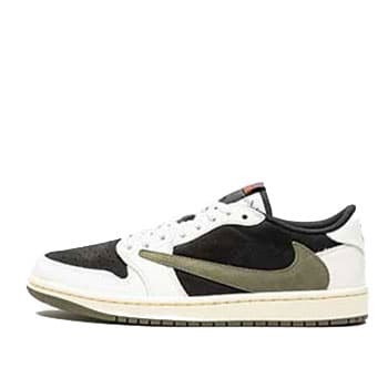 کتونی نایک جردن وان کوتاه رنگ مشکی سفید