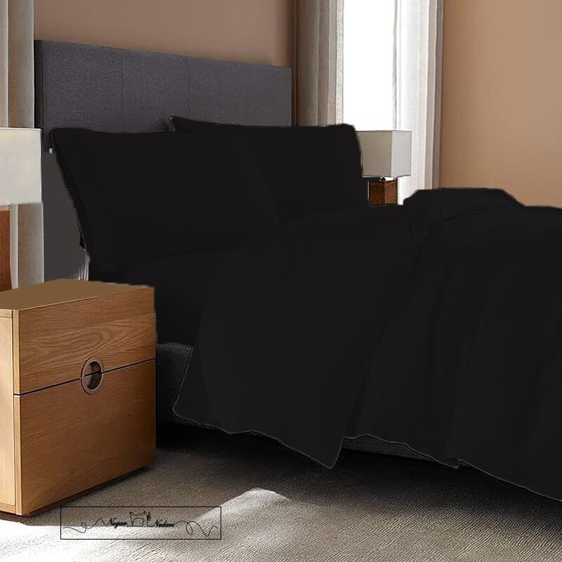 سرویس روتختی کاوری مینیمال مشکی کد 101700