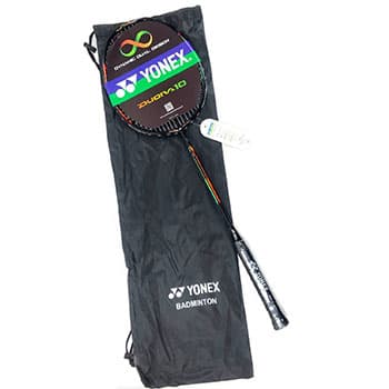 راکت بدمینتون یونکس دورا 10 همراه با کاور دوشی