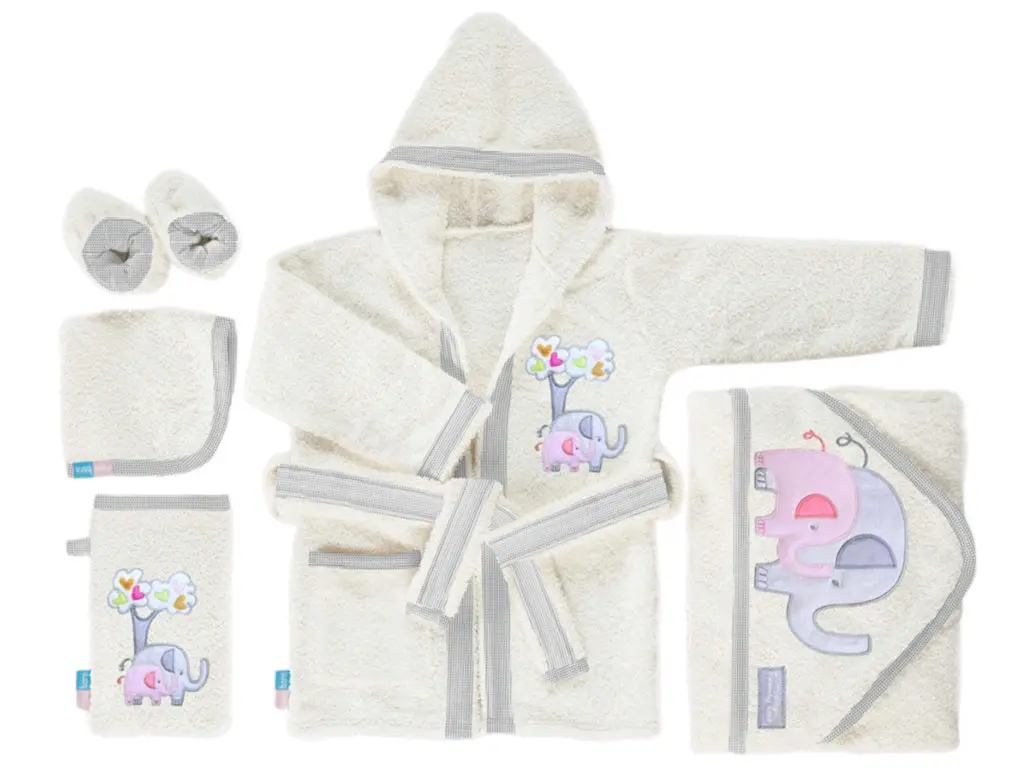 ست حوله پنج تکه FAMILY LOVE-GIRL رزبرن roseborn