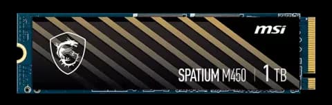 حافظه SSD اینترنال 1 ترابایت MSI مدل SPATIUM M450 NVME M.2