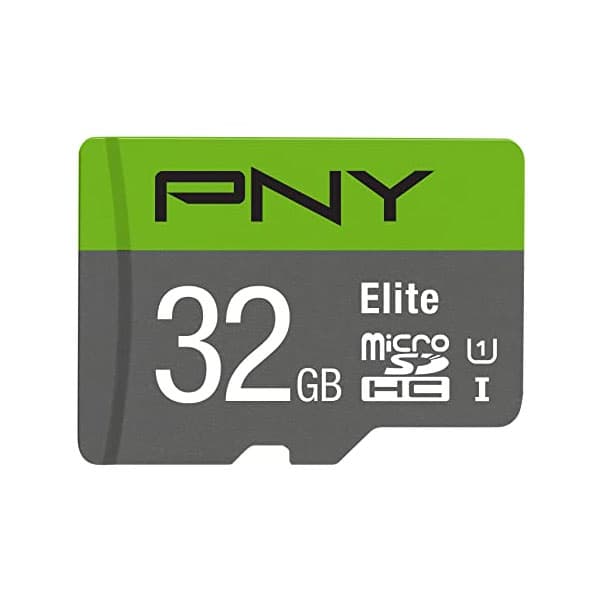 کارت حافظه microSDHC پی ان وای pny مدل Elite کلاس 10 استاندارد UHS-I U1 سرعت 100MBps ظرفیت 32 گیگابایت به همراه آداپتور SD