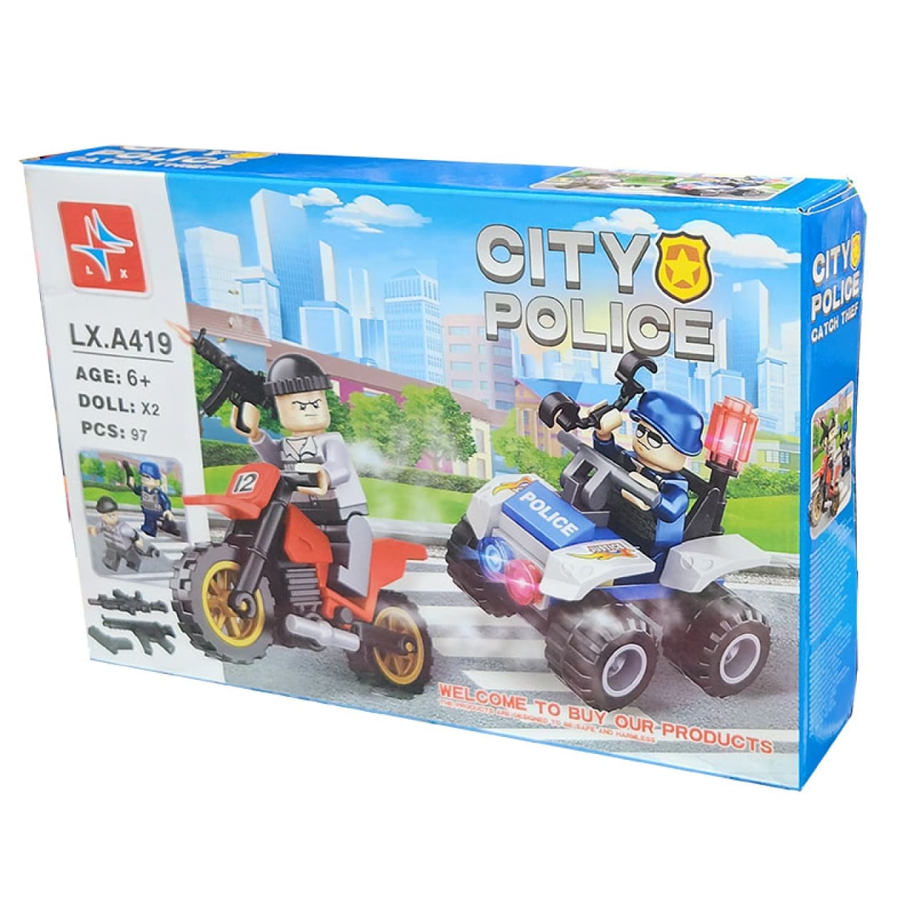 ساختنی ال ایکس مدل City Police کد 419