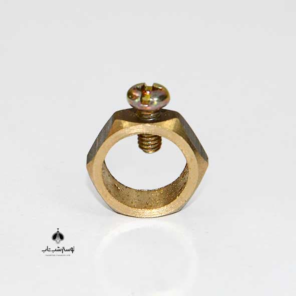 گلویی 10 برنجی با پیچ