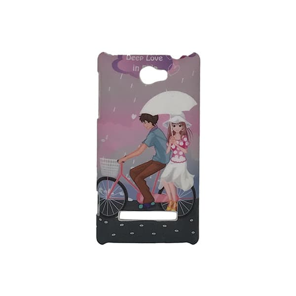 قاب طلقی اچ تی سی Windows Phone 8S – طرح دوچرخه