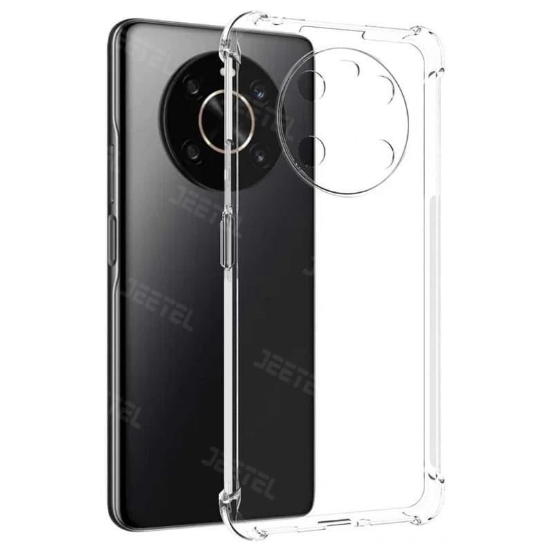گارد شفاف ایربگ دار برای گوشی Honor X9 4G مدل ژله ای محافظ لنزدار
