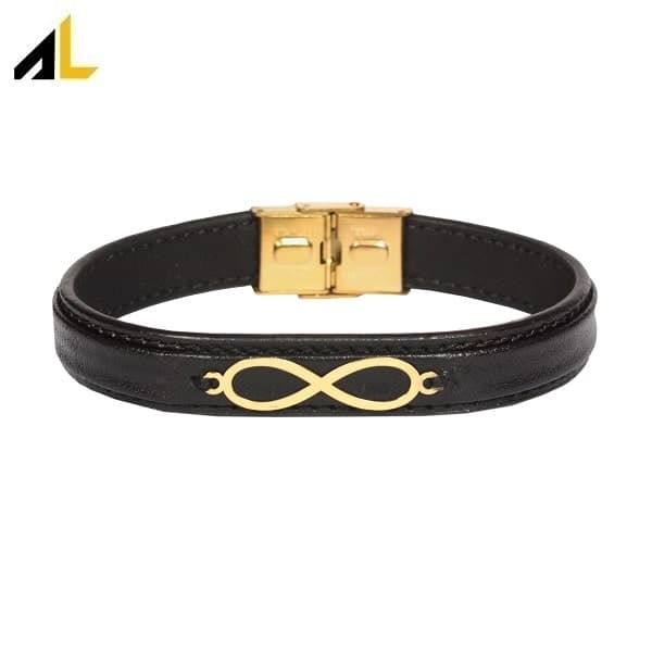 دستبند چرم کد ALD008