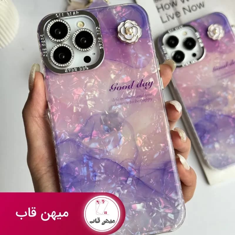 قاب موبایل آیفون ویولت بنفش - کد (۹۶۳۶۳)