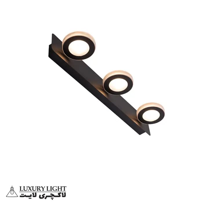 چراغ بالا آینه سه شعله مدل A27