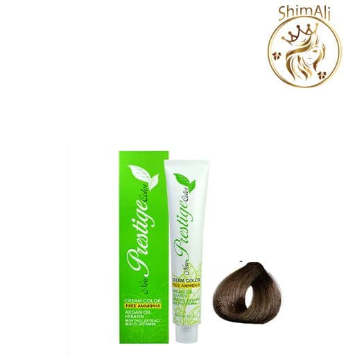 رنگ موی پرستیژ بدون آمونیاک سری شکلاتی بلوند کاکائویی متوسط شماره 7.53