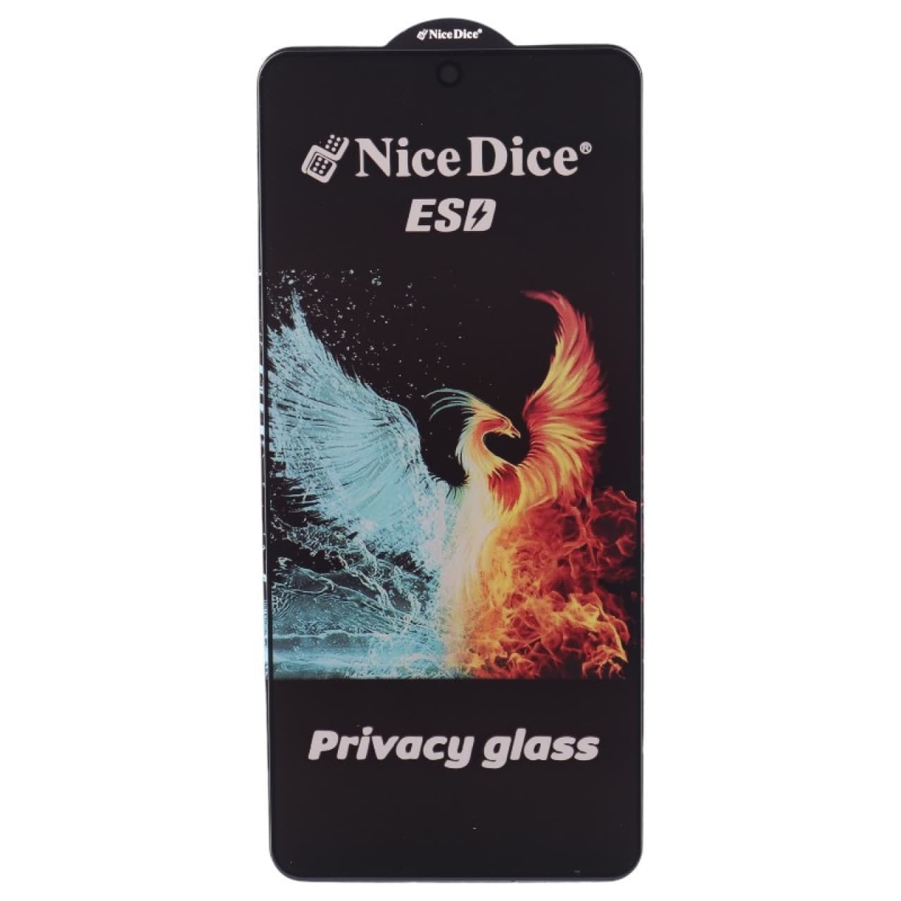 محافظ صفحه نمایش پرایوسی Nice Dice مناسب برای گوشی شیائومی Redmi Note 12 Pro 4G