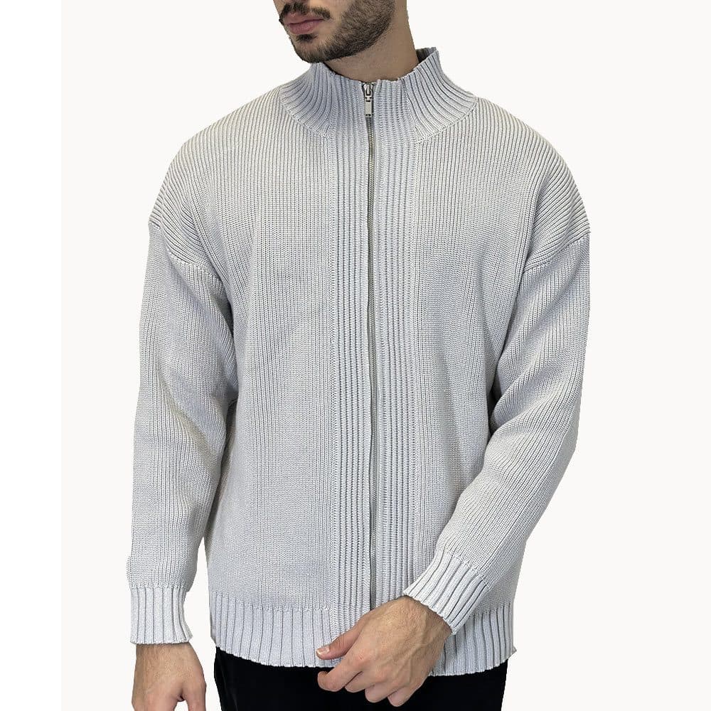 ژاکت یقه پنج سانت زیپ دار35510 SHEN