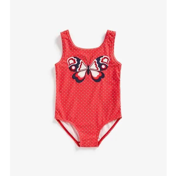 مایو شنا بچه گانه دخترانه برند مادرکر مدل Butterfly