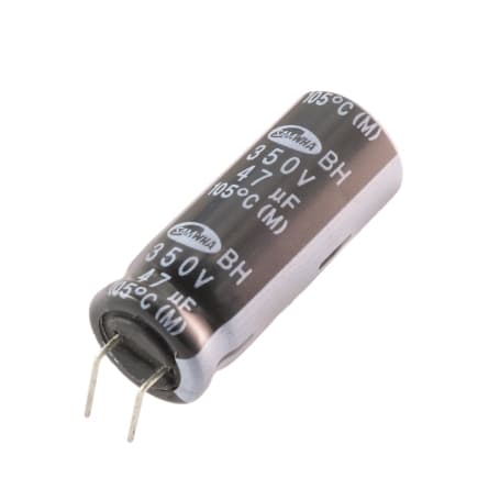 خازن الکترولیتی 47uF / 350V کره ای مارک SAMWHA