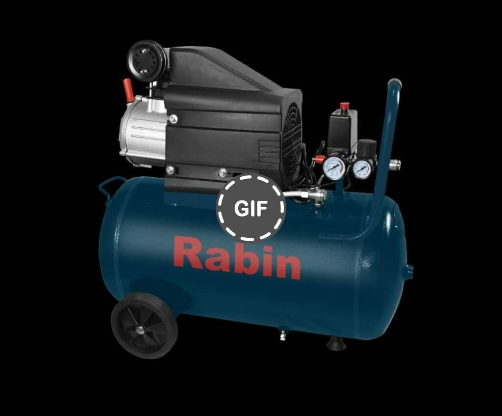 کمپرسور باد 50 لیتری روغنی رابین