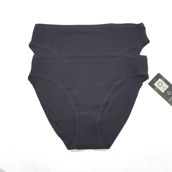 شورت زنانه مشکی (پک 2 عددی) اسمارا کد b2356