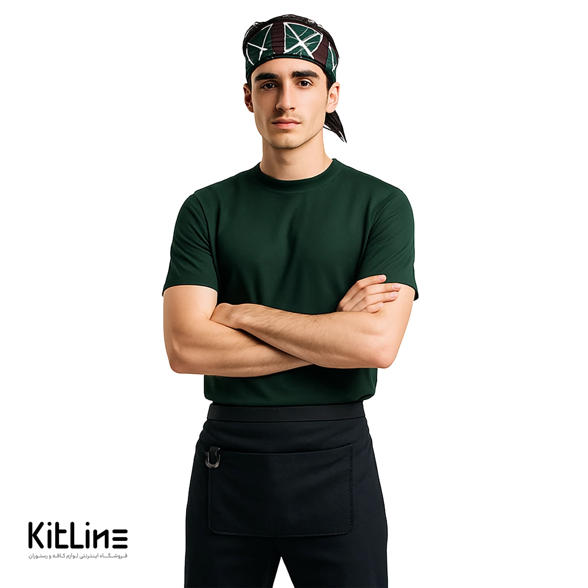 تیشرت آستین کوتاه یکرو پنبه یشمی بلک رز مدل اسلیم