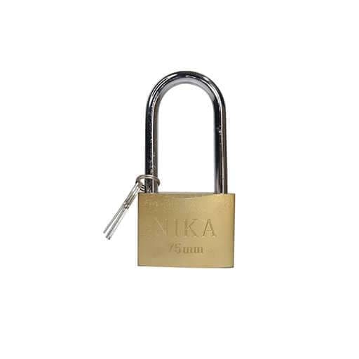 قفل آویز پایه بلند سایز 75 نیکا