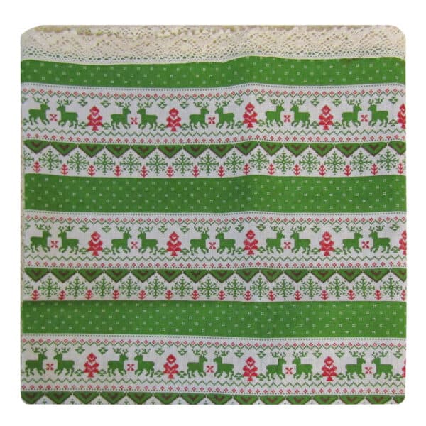 پاتریکا رومیزی 140*140 مربع طرح گوزن