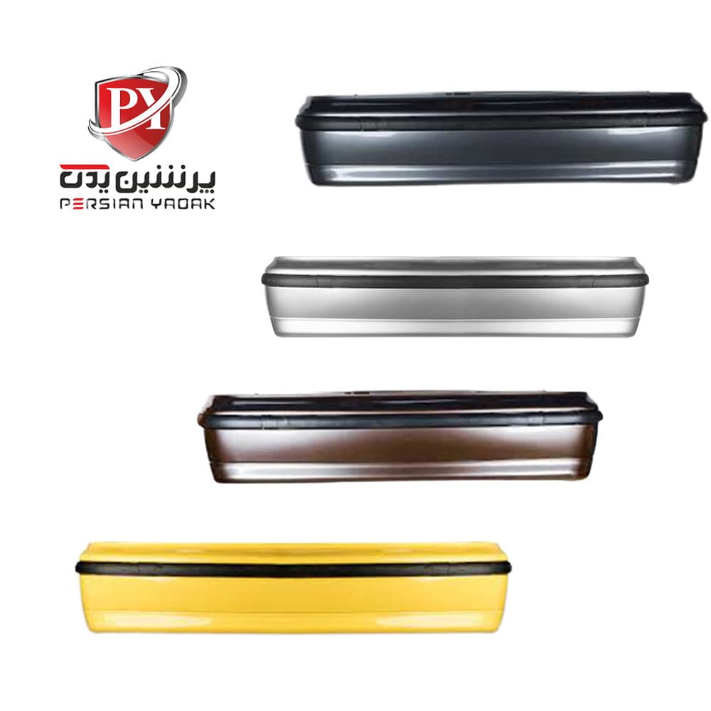 سپر عقب سمند EF7 (طرح لبخند) شرکتی+رنگ کورهای