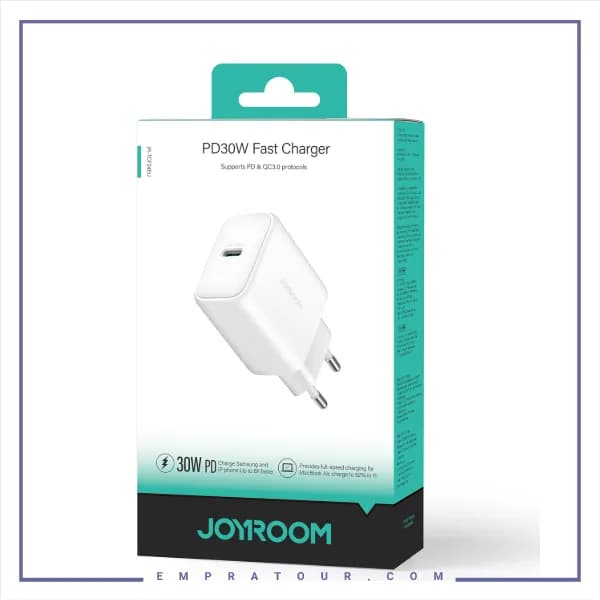 آداپتو شارژ 30 وات جویروم JOYROOM JR-TCF24 PD30W Charger