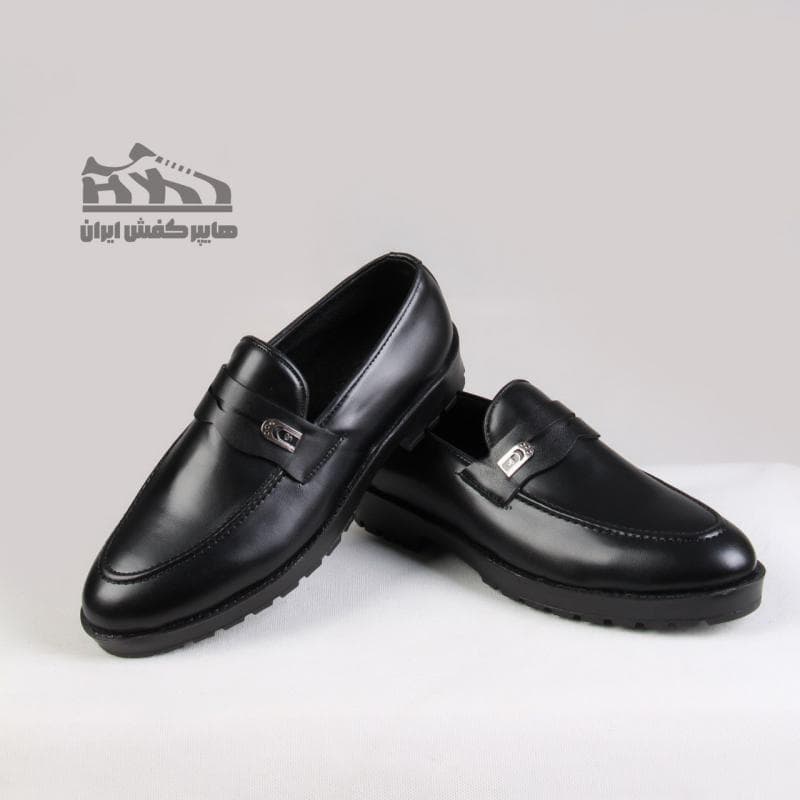 کفش کالج مردانه مدل مازراتی سگک دار