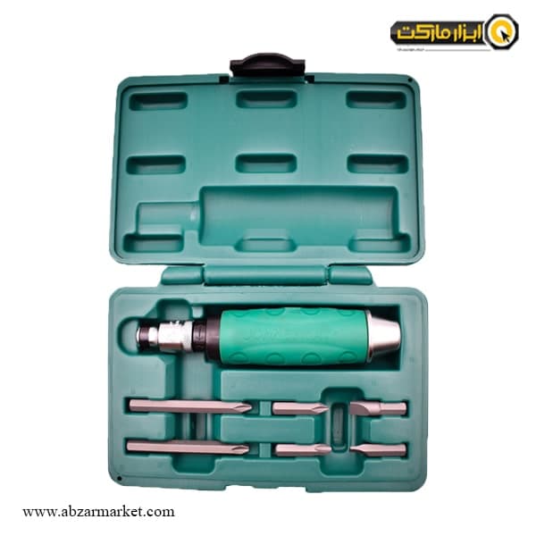 ست سر پیچ گوشتی تقه ای جانزوی 7 عددی مدل AG010055A