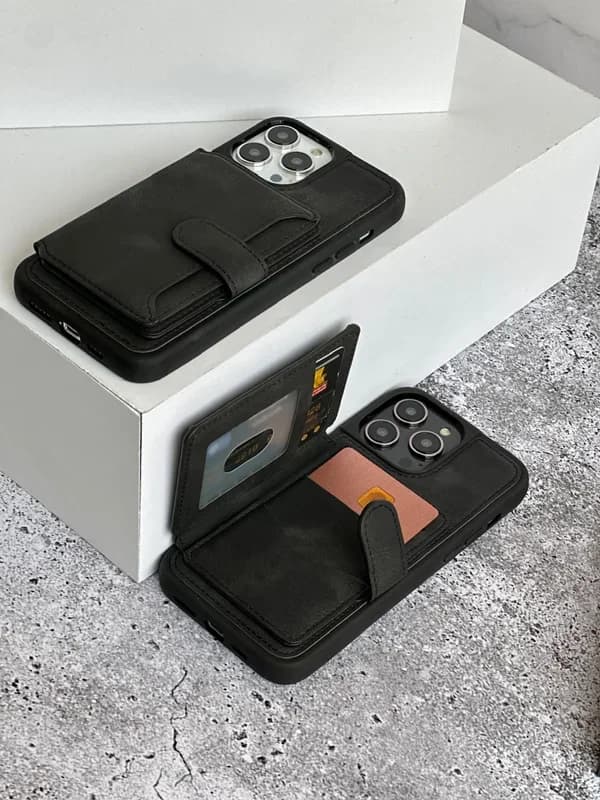 قاب موبایل آیفون Edmonds جاکارتی چرمی