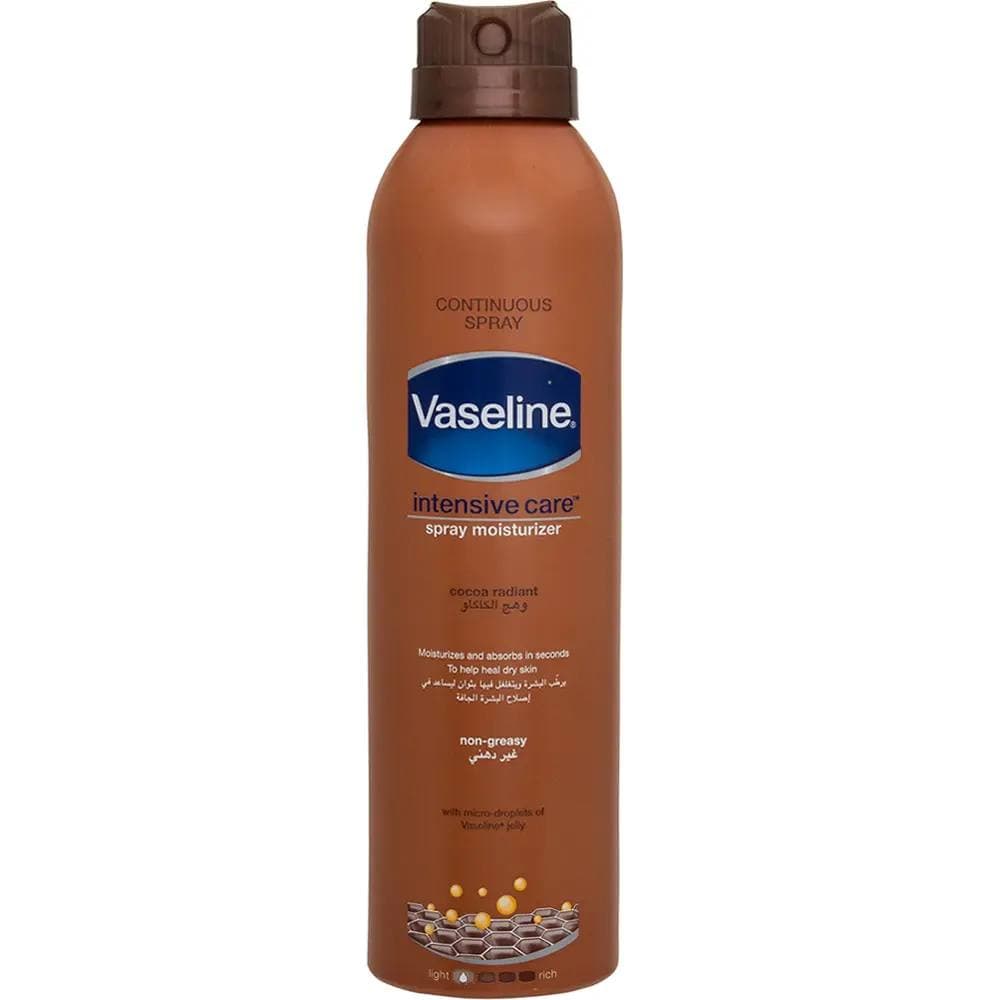 اسپری آبرسان مرطوب کننده بدن کاکائو وازلین