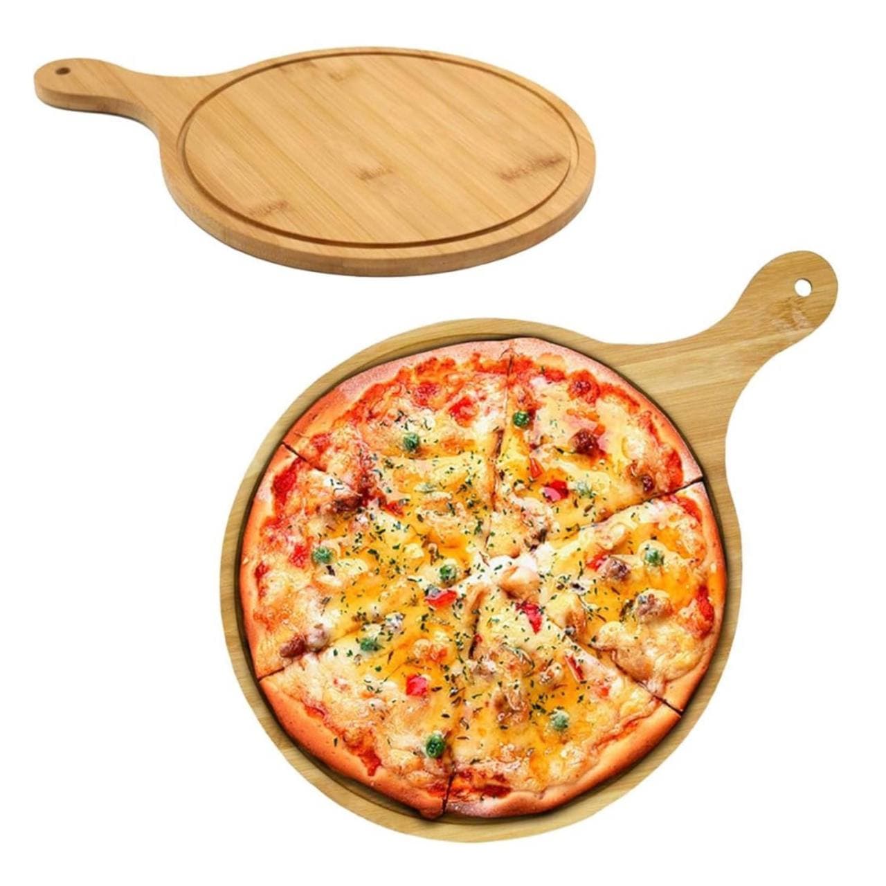 تخته سرو پیتزا بامبو