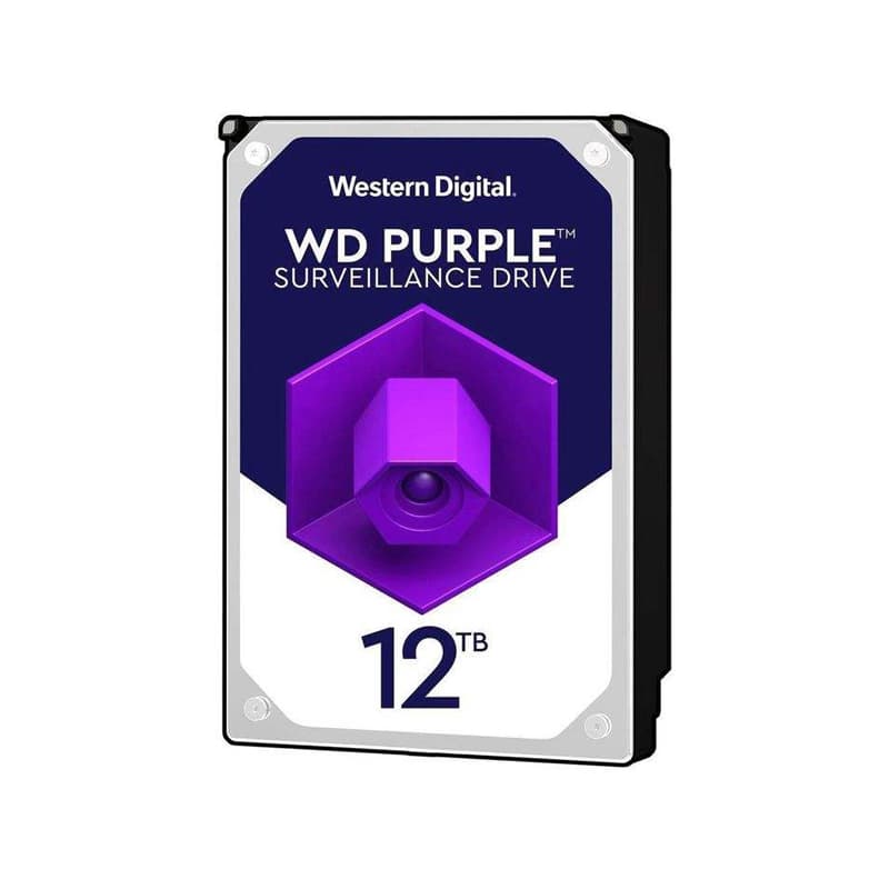 هارد دیسک اینترنال وسترن دیجیتال مدل Purple ظرفیت 12 ترابایت