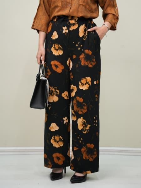 شلوار بگ بهگل کد6182