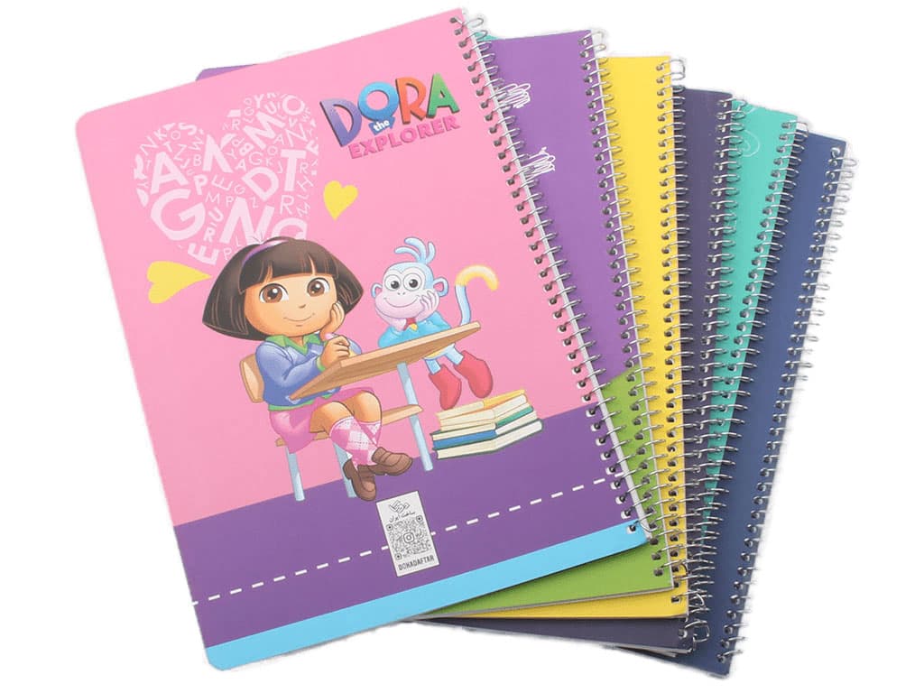 دفتر زبان سیمی (4 خط)