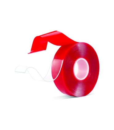 چسب ژله ای دو طرفه کریستالی عرض 1 سانت کیفیت بالا