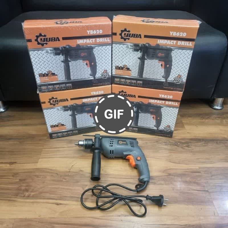 دریل ۱۳ چکشی طرح رونیکس یوبا مدل YB620