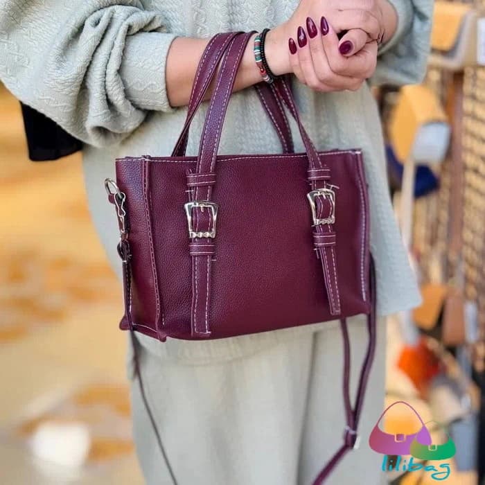 کیف زنانه مستطیلی چرمی کد 13010