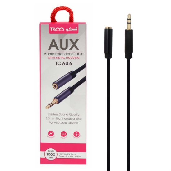 کابل AUX تسکو مدل TC-AU6 طول 1 متر