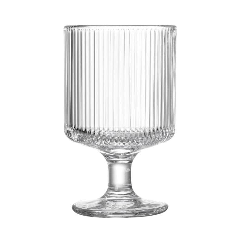 ست ۶ عددی جام پایه دار شفاف