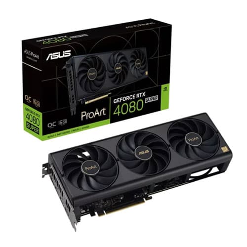 کارت گرافیک ایسوس مدل ProArt GeForce RTX 4080 SUPER GDDR6X OC Edition حافظه 16 گیگابایت