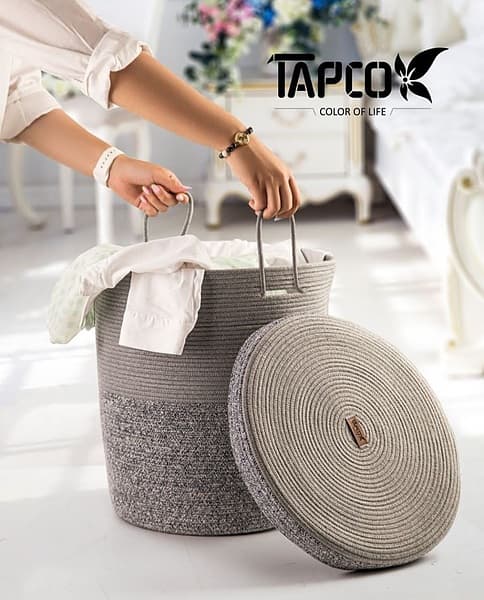 سبد رخت دربدار بافت تاپکو