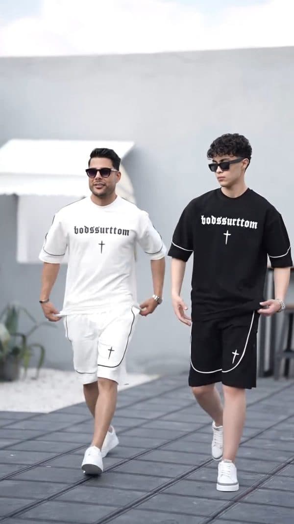 تیشرت شلوارک مردانه مدل مهران