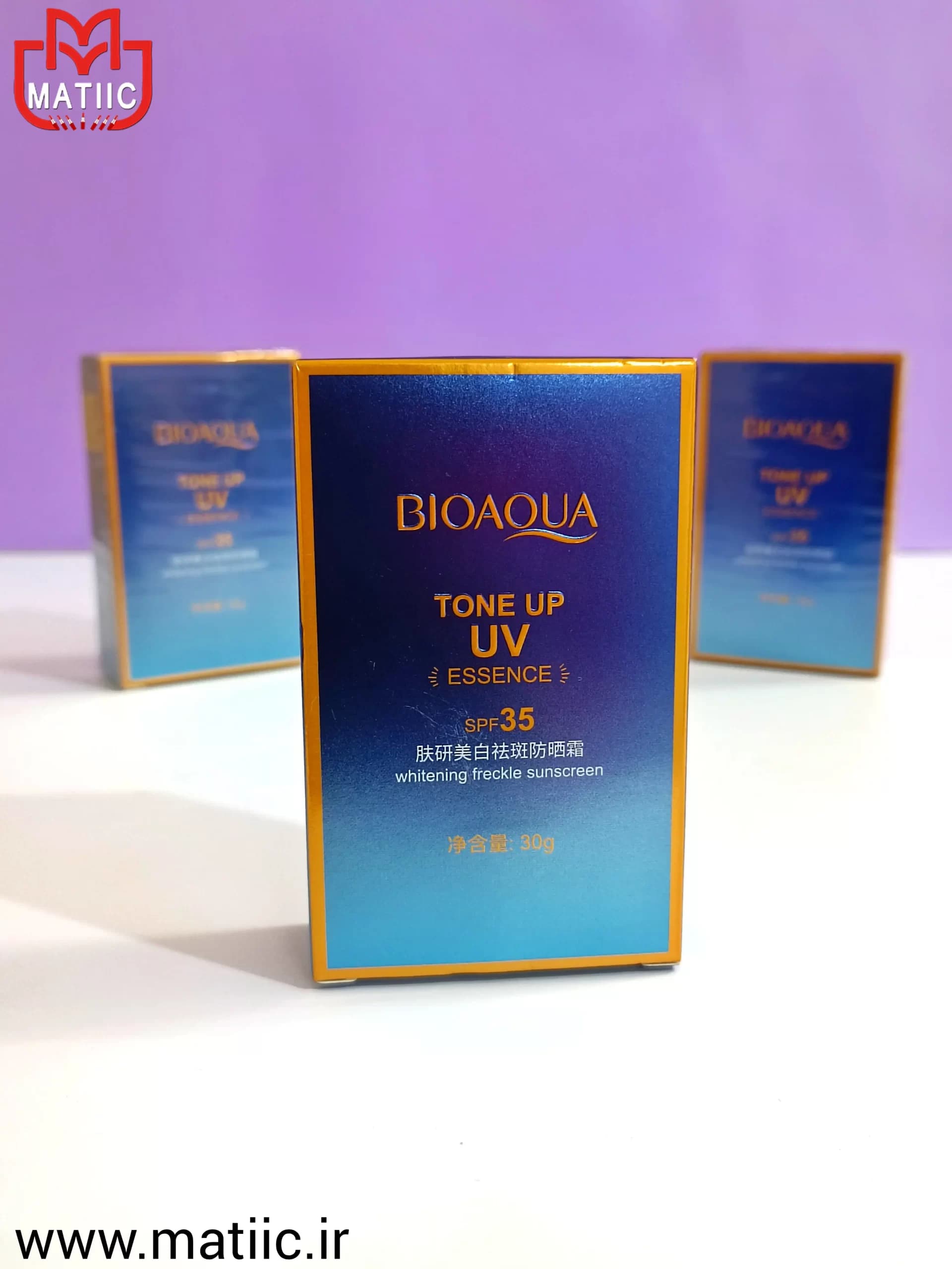 ضد آفتاب بی رنگ تخم مرغی بیواکوا